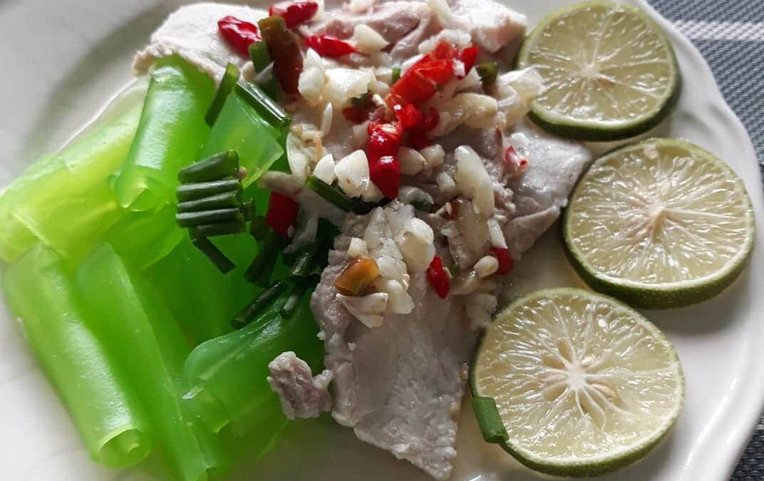 หมูมะนาวเส้นเซี่ยงไฮ้