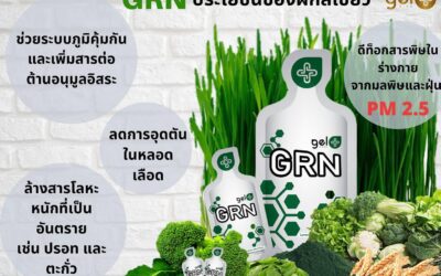 ผัดสีเขียวประโยชน์อย่างไร