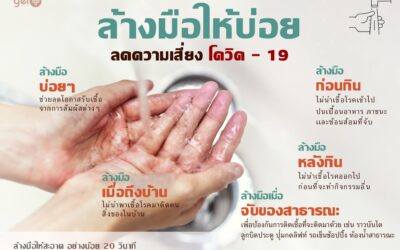 ล้างมือบ่อยลดเสี่ยง